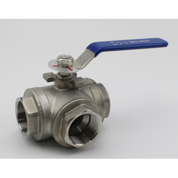 Stainless Steel Three Way Ball Valve with Ce Certificate